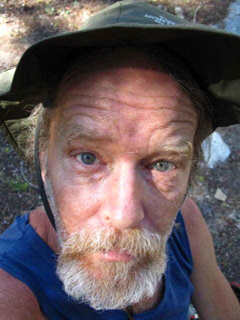 Your host at the Boulder Lake Trail Junction, 2009.